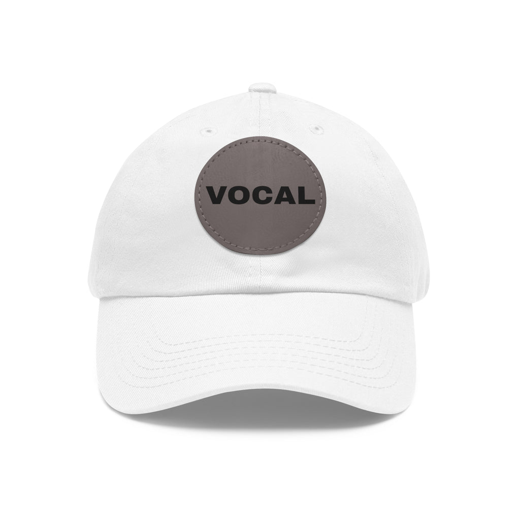 Vocal Leather Patch Dad Hat