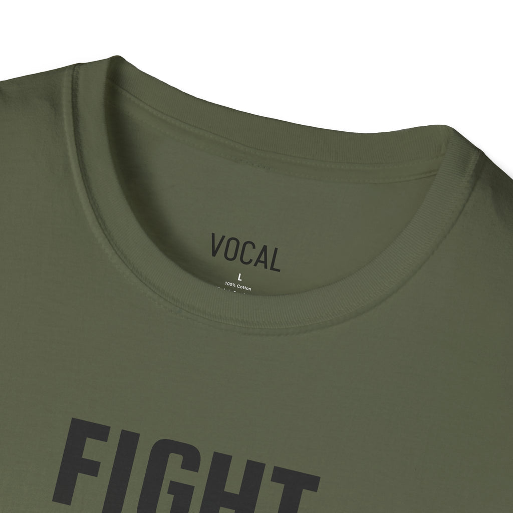 Fight The Good Fight Tee - Black Font