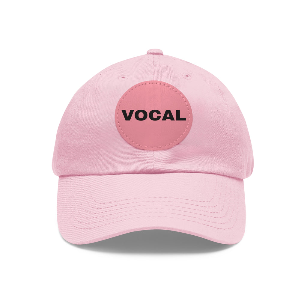 Vocal Leather Patch Dad Hat