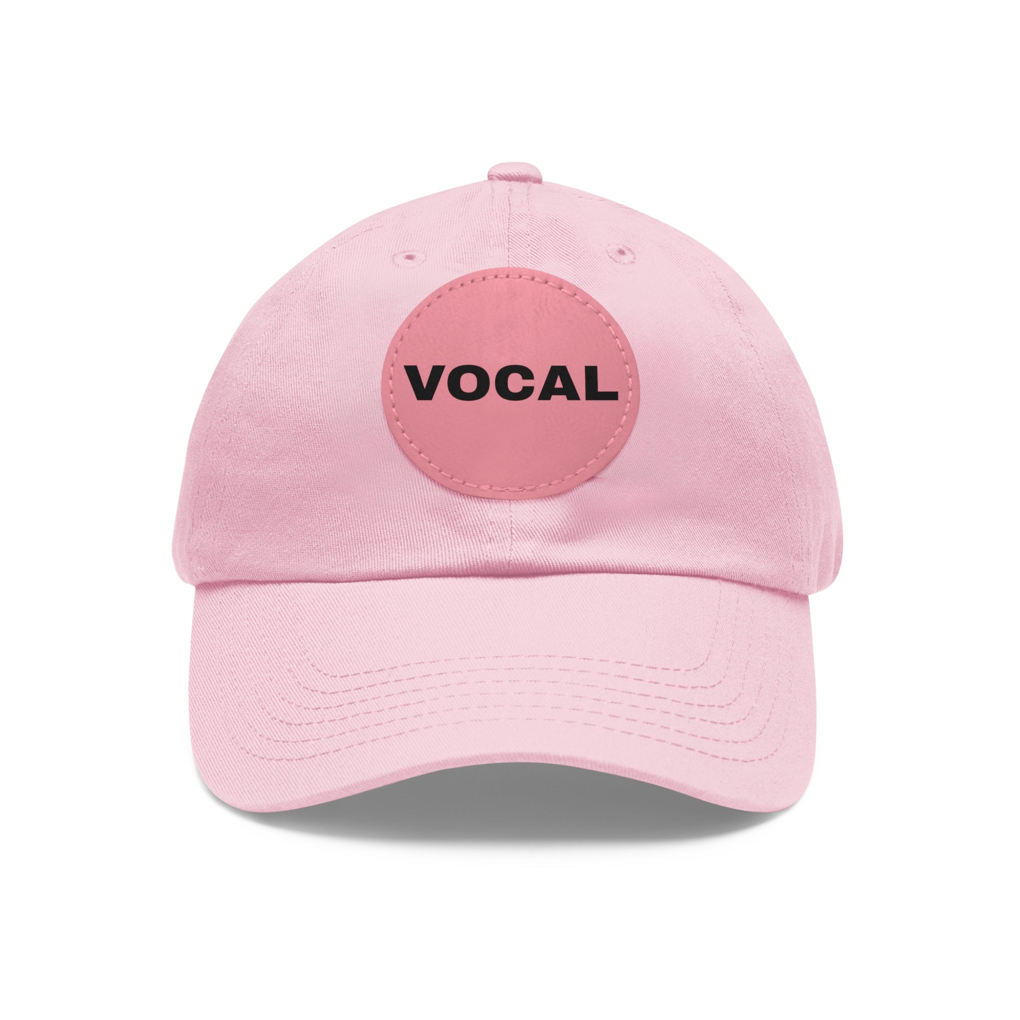 Vocal Leather Patch Dad Hat