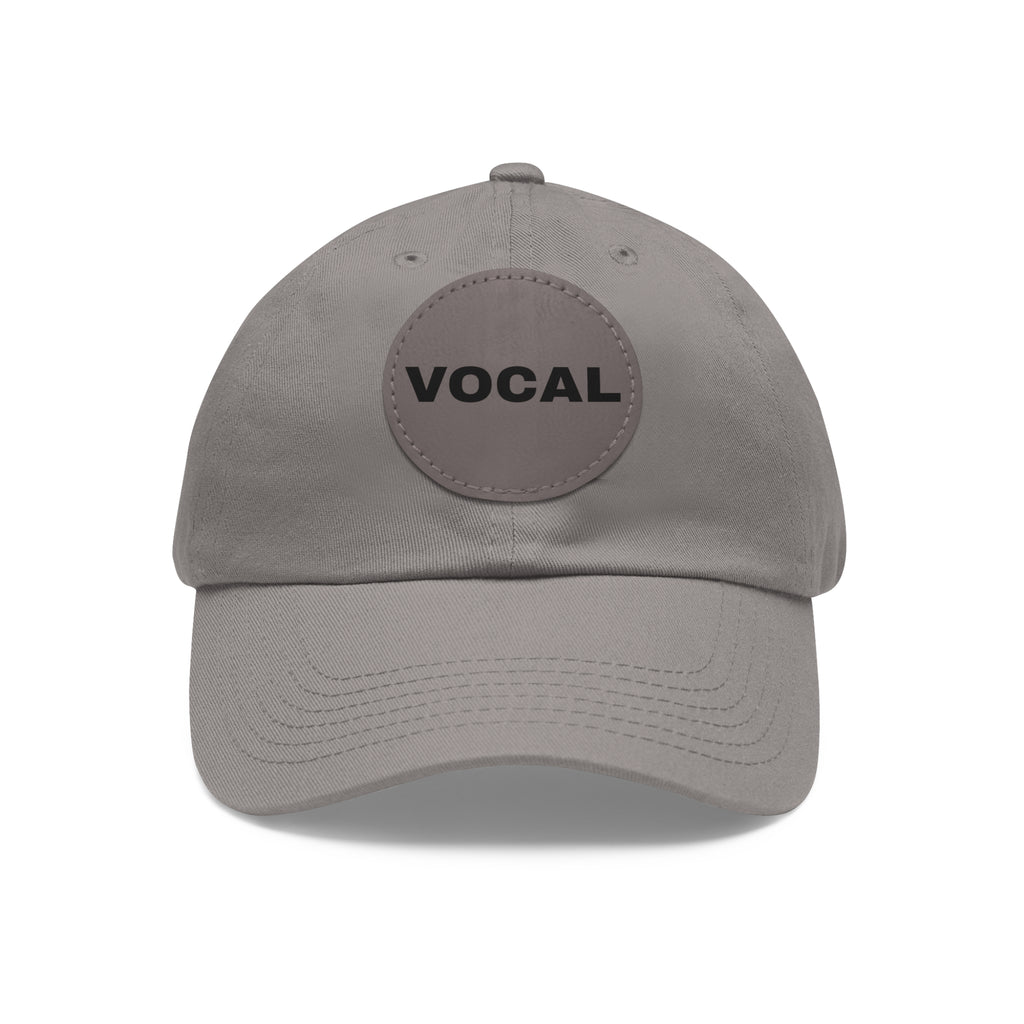 Vocal Leather Patch Dad Hat