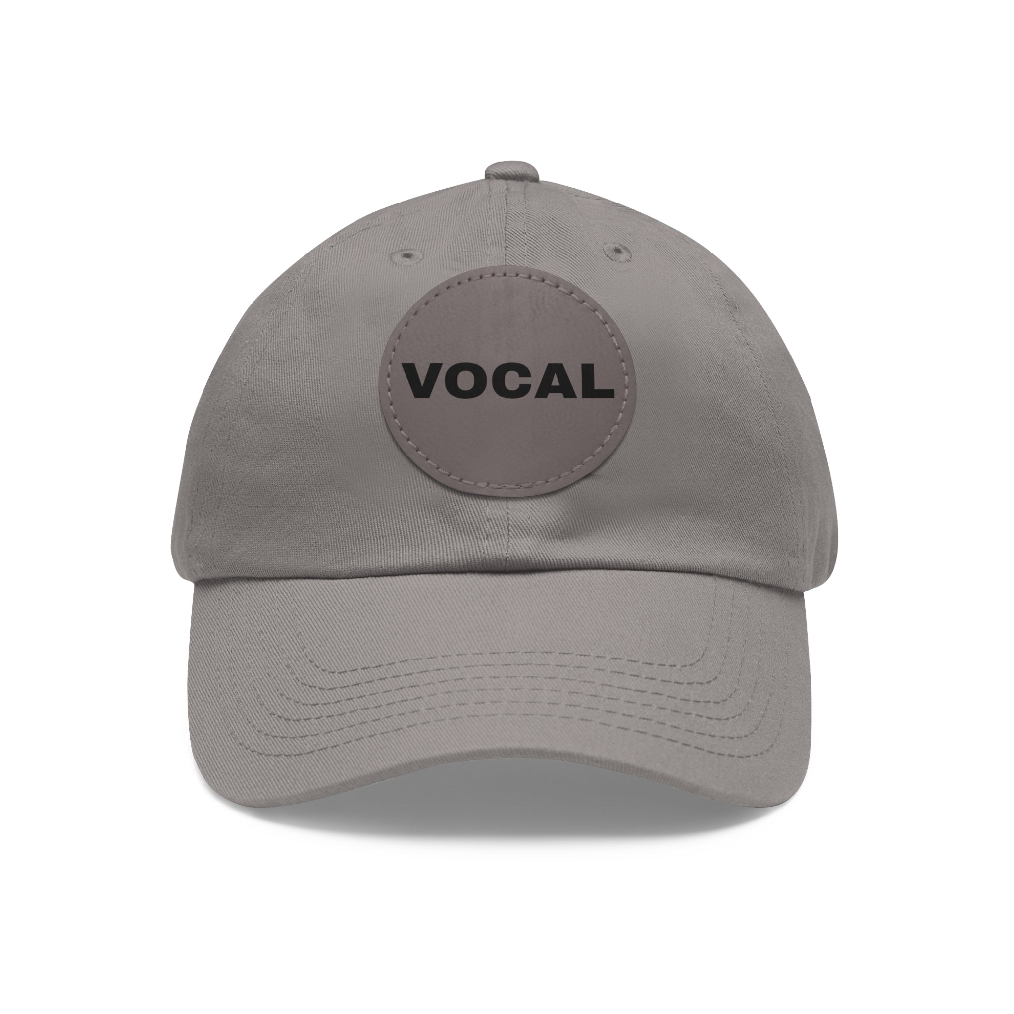Vocal Leather Patch Dad Hat