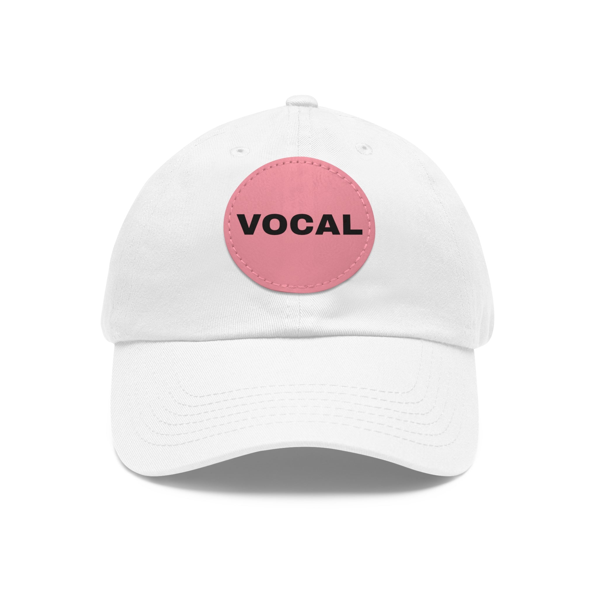 Vocal Leather Patch Dad Hat