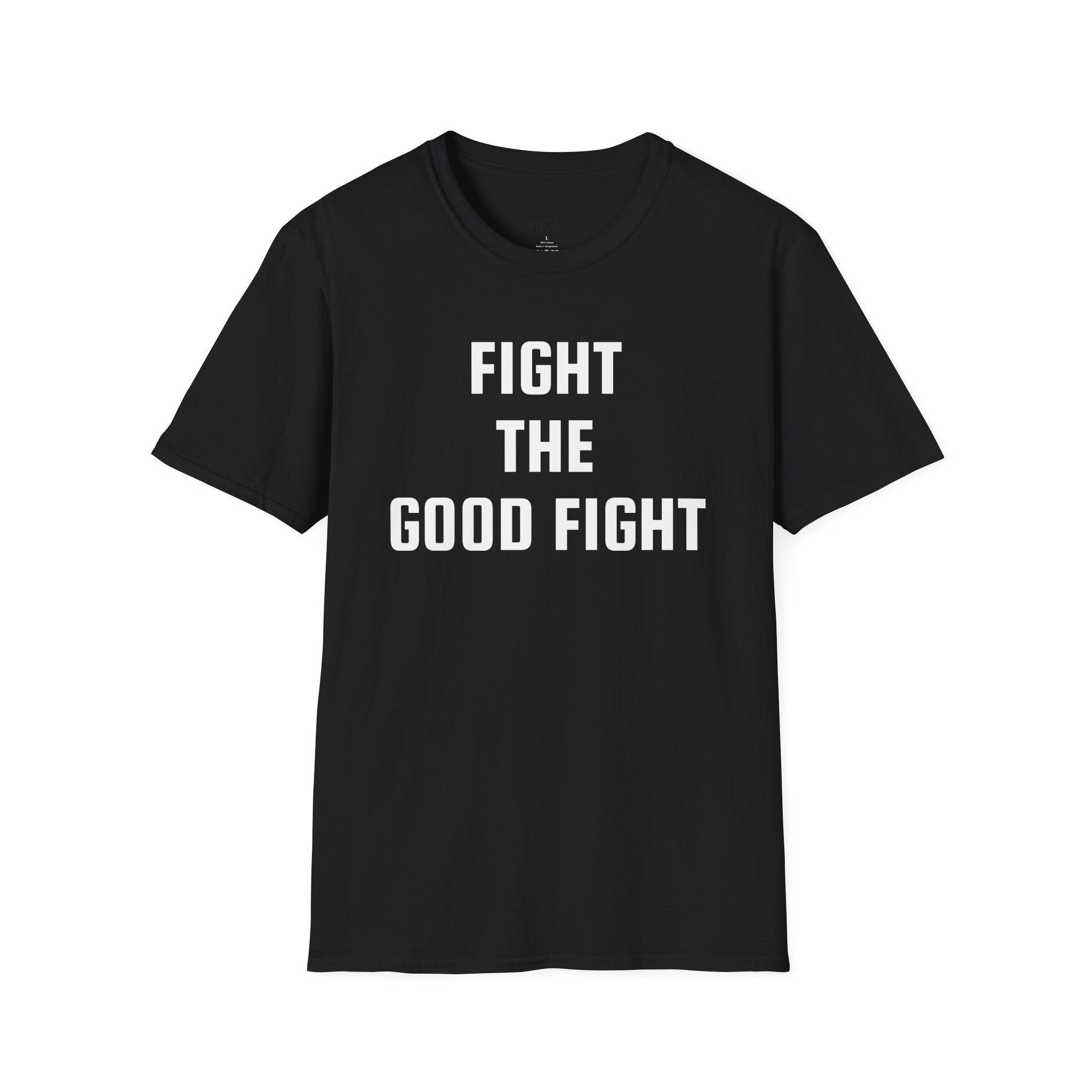 Fight The Good Fight White Font