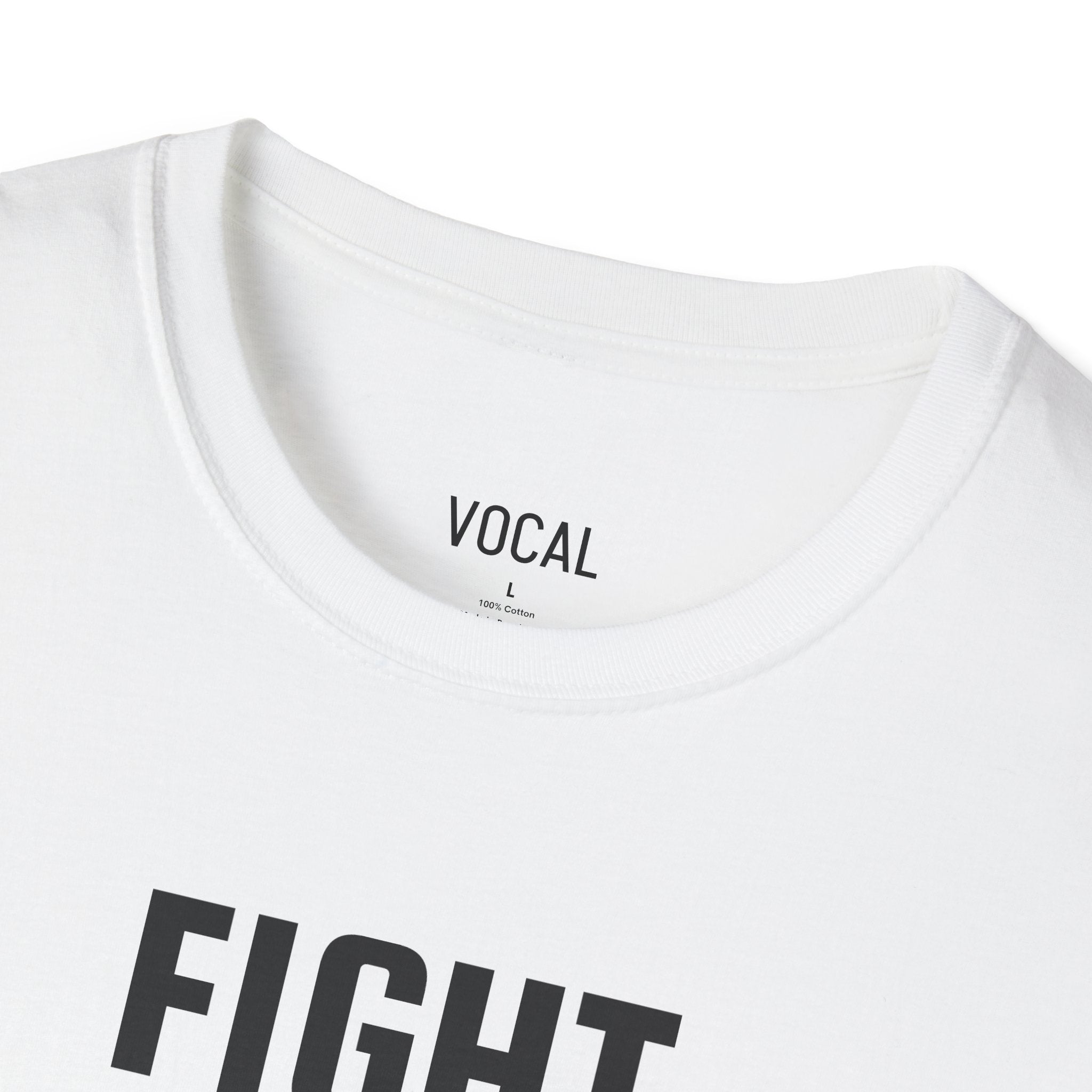 Fight The Good Fight Tee - Black Font